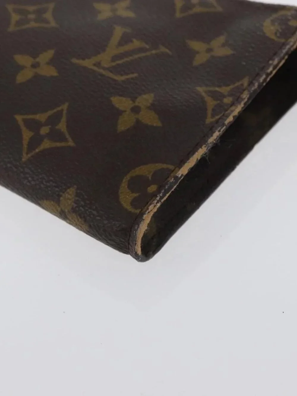 LOUIS VUITTON Monogram Bucket PM Accessory Pouch LV Auth 172498